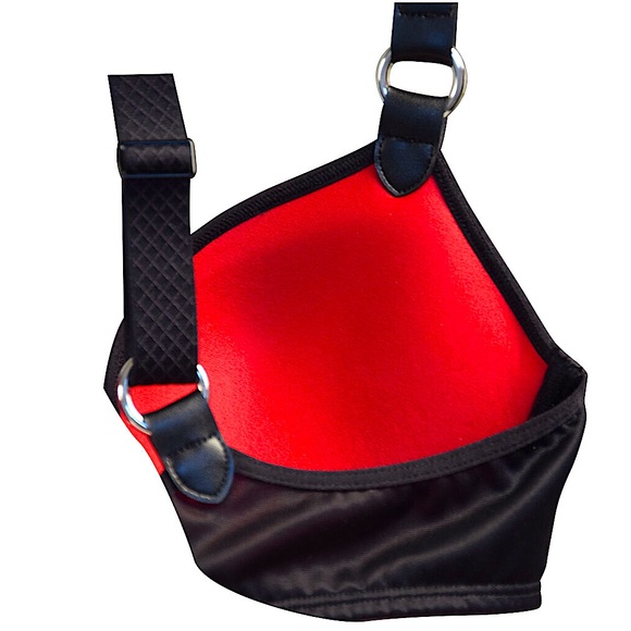 Marlies Dekkers | Femme Fatale super push-up | Blk w faux leather & metal detail - Picture 7 of 8